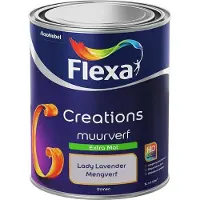 Flexa - Creations Muurverf Extra Mat - Lady Lavender - Mengverf - 1 L