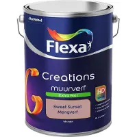 Flexa - Creations Muurverf Extra Mat - Sweet Sunset - Mengverf - 5 L