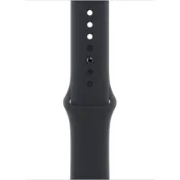 Apple Watch 42/44/45 mm Siliconen Horlogeband Sport Middernacht