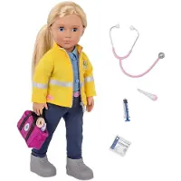 Our Generation Puppe - 46 cm - Kaylin - Krankenwagenfahrer - - One Size - Puppen