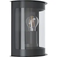 Eglo Wandlamp Daril Zwart 12 X 20,2 X 25,1 Cm
