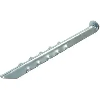Pro+ Tentharing 30cm metaal geribbeld