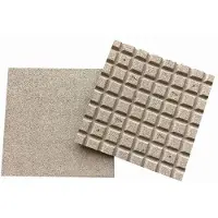 Decor rubbertegel zand 50x50x2,5cm