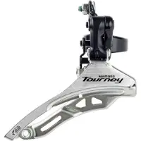 Shimano Voorderailleur 3 x 6/7 speed Shimano Tourney FD-TY300 down swing/down pull - hoge klem ø31,8 mm -...