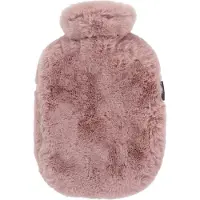 Fashy - Warmwaterkruik - Fluffy Oud Roze