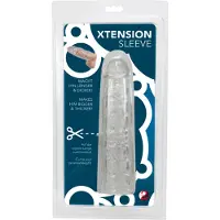 You2Toys Transparante en verlengende penis sleeve