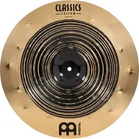 Meinl Classics Custom Dual 18 China & Heavy Duty Cymbal Boom Stand by Gear4music