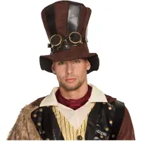 Boland Starepunk hoed (bruin)