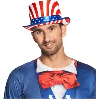 Boland - Hoed USA deluxe - 59-60 - Volwassenen - Unisex - Amerika