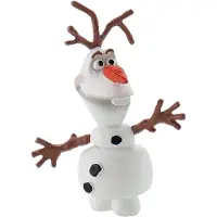 BULLYLAND 12963 – Speelfiguur Disney Frozen – Olaf de Sneeuwpop – levensecht en detailrijk vormgegeven – ideaal als vrolijk taartfiguurtje, verzamelobject of cadeautje voor kinderen vanaf 3 jaar
