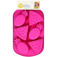 Cake Supplies Siliconen Mal Kerst - DIY Bakvorm - Meloen en Ananas
