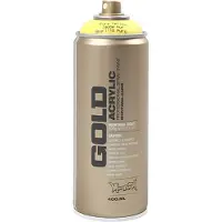 CC Hobby Spuitbusverf Geel | Spray Paint | Verfspray | Zijdeachtige afwerking | Diverse oppervlakken | 400 ml | 1 stuk