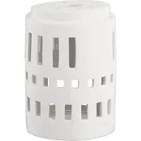 Kähler Urbania Tea Light House Little Tower - Kandelaars Keramiek White - 691069