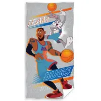 Carbotex strandlaken Looney Tunes junior 140 x 70 cm katoen