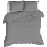 Romanette Dekbedovertrek Visconti Antra Wit Flanel-140 x 200 / 220 cm | 1-Persoons