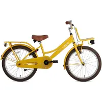 Supersuper Kinderfiets Cooper Bamboo 20 inch Geel