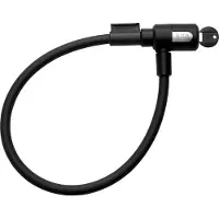 Axa Newton 6012 Kabelslot Incl Framehouder 60 cm Zwart