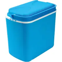 Carpoint Koelbox 24 liter blauw/wit