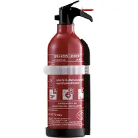 Autostyle Brandblusser 1kg - Rood - inclusief montagebeugel