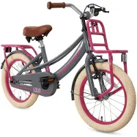 Supersuper Kinderfiets Lola 16 inch Grijs