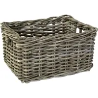Fastrider Zeno Rotan Fietsmand - Naturel - 8L - Handgemaakt