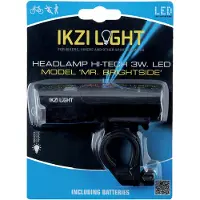 Ikzi Light Voorlicht Mr. Brightside Hi-tech Led Batterij Zwart