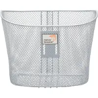 New Looxs Toscane RapidLock Fietsmand Stuur - 19 liter - Staal - Zilver