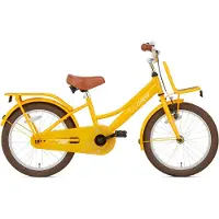 Supersuper - meisjesfiets - cooper bamboo 18 - staal - geel