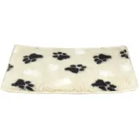 Hundos Vetbed - Met Voetprint - Beige / Grijs