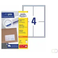 Avery-Zweckform Zweckform 3483 universele etiketten A4 105 x 148 mm wit (400 etiketten)