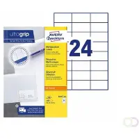 Avery Zweckform Etiket 3658 64.6x33.8mm wit 4800stuks