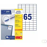 Avery-Zweckform 3666 Universele etiketten 38 x 21.2 mm Papier Wit 6500 stuk(s) Permanent hechtend Inkjet, Laser (zwart/wit), Laser (kleur), Kopiëren
