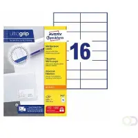 Avery Zweckform 3423 universele etiketten A4 105 x 35 mm wit (1.600 etiketten)