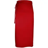 The One Towelling The One Bistro Keukenschort Lang Rood