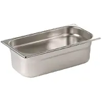 Vogue Gastronormbak Vogue, RVS, GN 1/4, 65mm diep