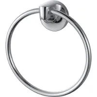 Haceka Aspen handdoekring chroom