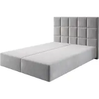 DELIFE Boxspring-frame Dream-Fine 140x200 microvezel grijs