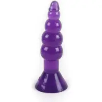 Baile Bulbous Shaped Butt Plug Purple