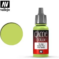 Vallejo Hobbyverf Acrylverf - 72104 Game Color - Fluorescent Green - Acryl - Verf flesje - 18 ml