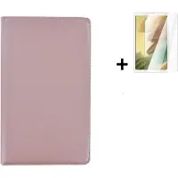 Modo Hoesje Geschikt voor Samsung Galaxy Tab A7 Lite - 8.7 inch - Screenprotector Samsung Tab A7 Lite - Samsung Tab A7 Lite Hoesje Rose Goud + Screenprotector