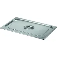 Saro BASIC LINE GN deksel - zonder lepeluitsparing 1/4, 26,5(B)x16,2(D)x1(H)cm