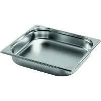 Saro BASIC LINE GN-bak 2/3 GN Diepte 65 mm, 32,5(B)x35,4(D)x6,5(H)cm