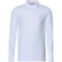 Lacoste Polo Men Paris PH2481 Longsleeve Regular Fit White-5