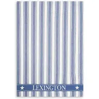 Lexington Icons Waffle Striped keukenhanddoek 50x70 cm Blue-white