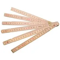 Skandia Duimstok 2M Hout 10Dlg