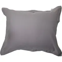 Mille Notti Satina Kussensloop Grijs, 50x60 cm