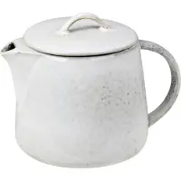 Broste Copenhagen Nordic Sand theepot van aardewerk 1 liter