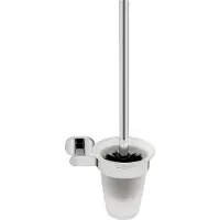 Haceka Gio toiletborstel set chroom