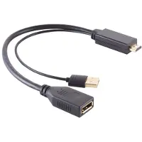 S-Conn S/CONN maximale connectiviteit, adapter - HDMI-A, DisplayPort-aansluiting, 4K, 30 cm (10-01010)