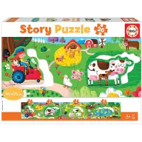Educa Baby Boerderij Puzzel Story Educa (26 pcs)